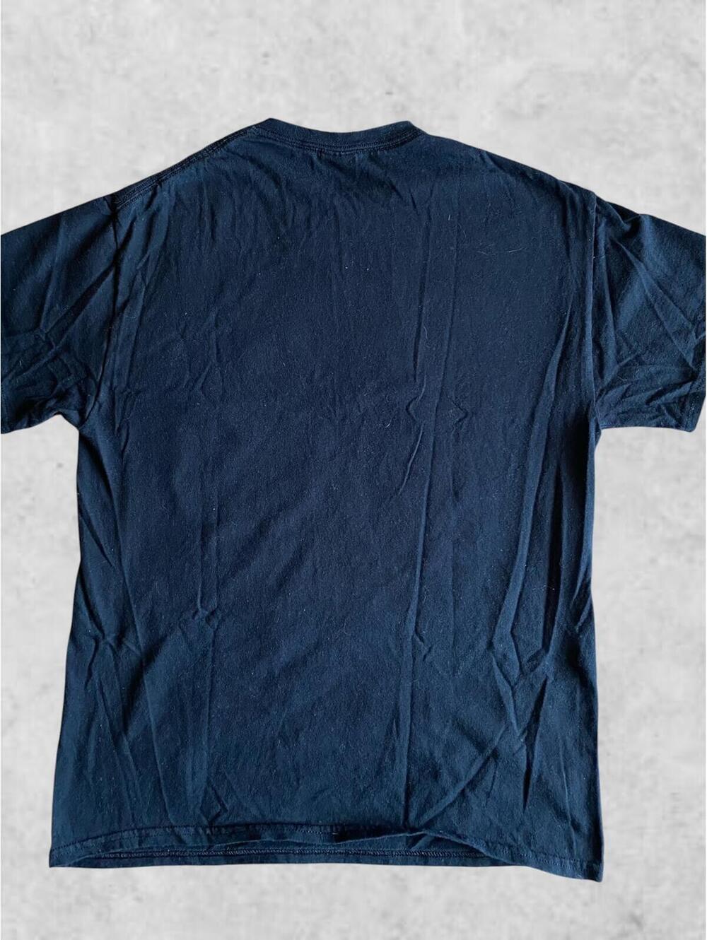 Indie Merch Unisex Tee M Regular Fit Black Cotton Crew Neck Rock Band Y2K - Picture 5 of 5